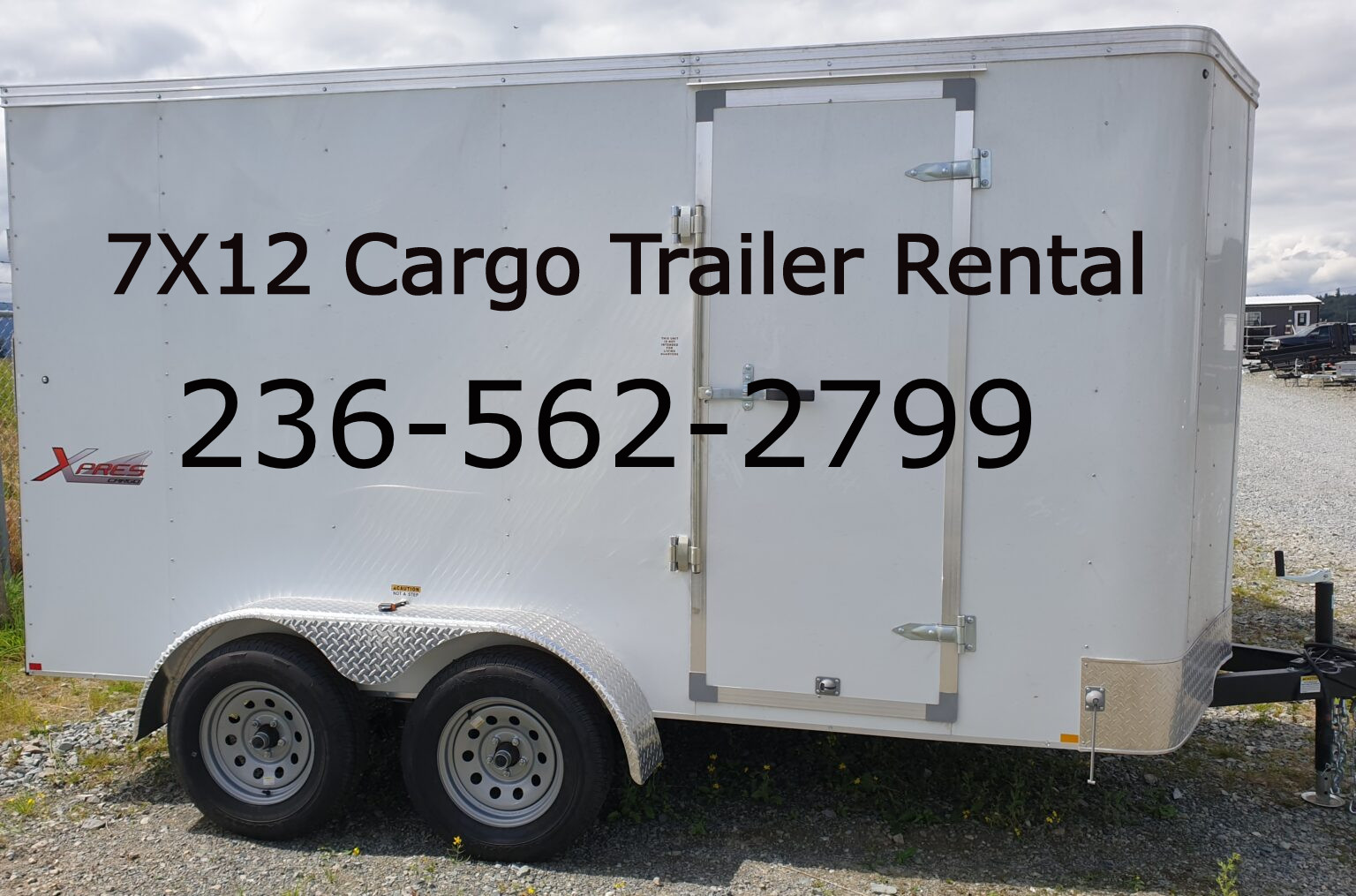 7X12 Cargo Trailer Rental